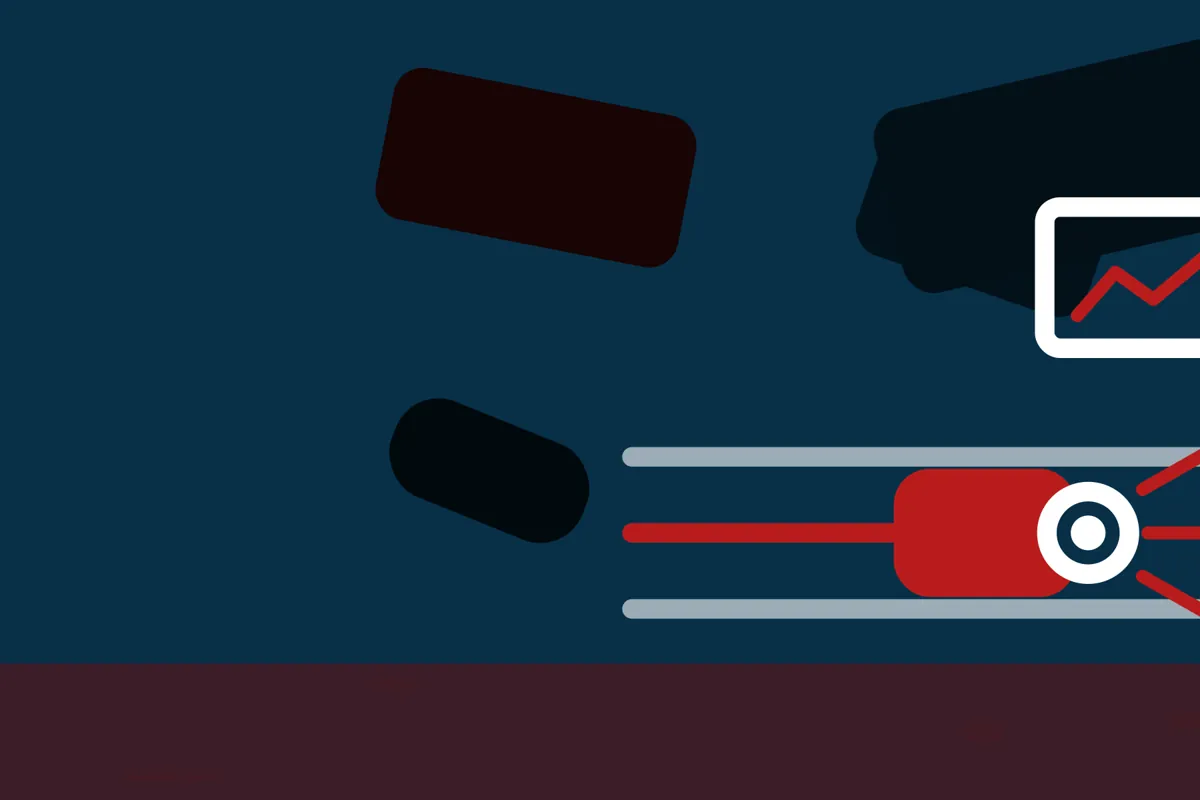 Illustration of a camera inside a sewer pipe with a monitor